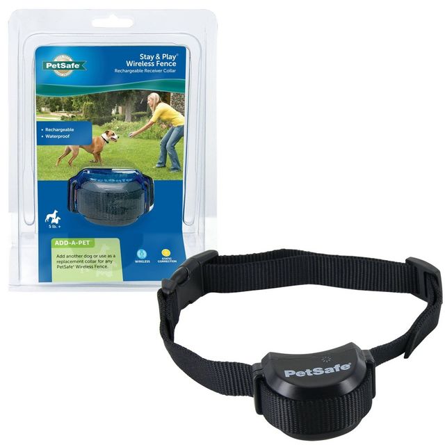 Mathis wijsvinger onderwijzen PetSafe Stay and Play Adjustable Wireless Fence Rechargeable Receiver  Collar - Black | Connecticut Post Mall