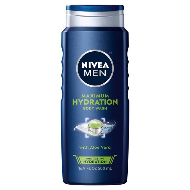 Nivea Men Maximum Hydration Body Wash with Aloe Vera - 16.9 fl oz