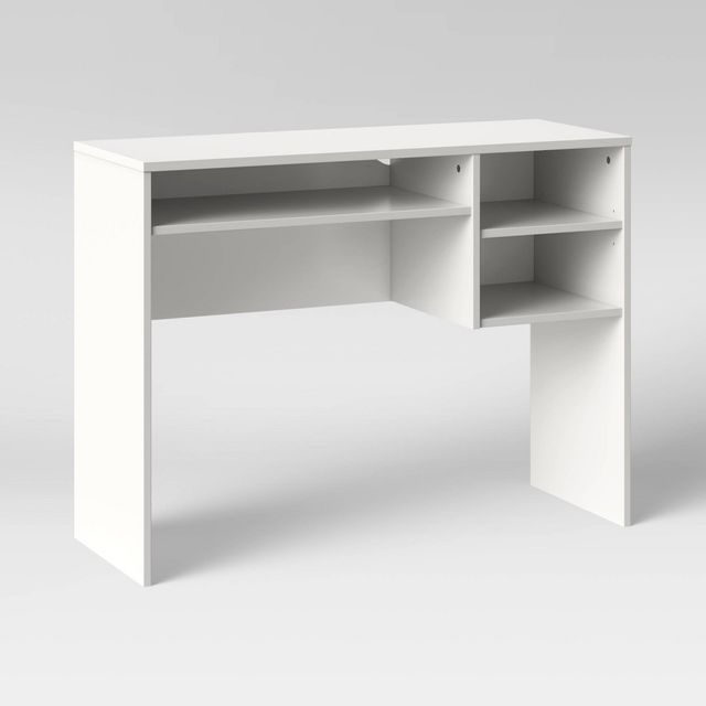 Student Writing Desk with Storage White - Room Essentials