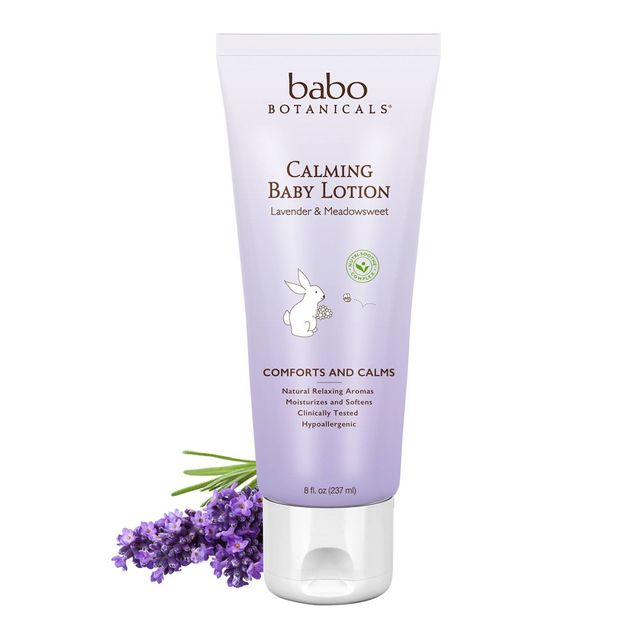 Babo Botanicals Calming Lavender Baby Lotion - 8oz | Connecticut Post Mall