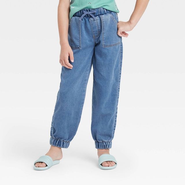 Girls Mid-Rise Soft Jeans Joggers
