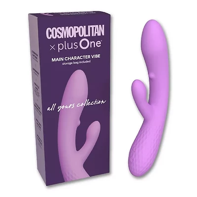 PlusOne Dual Vibrating Arc Rechargeable and Waterproof Vibrator
