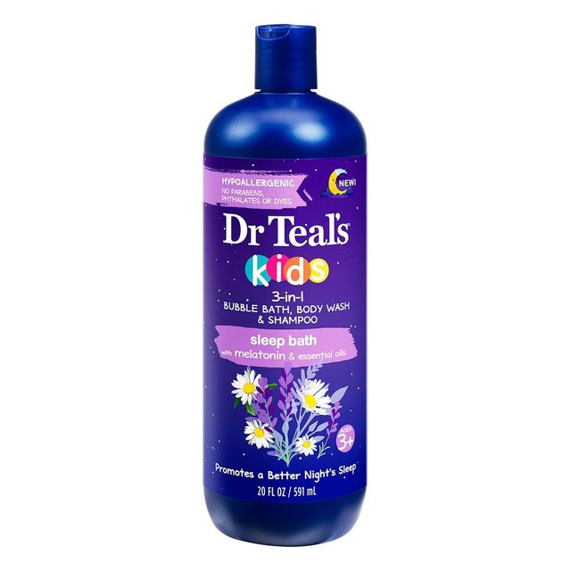 Dr Teals Kids Melatonin 3-in-1 Hair and Body Wash - 20 fl oz