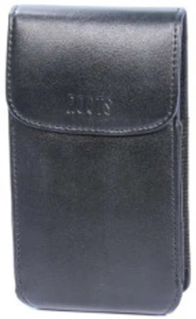 Vertical Leather Holster with Adjustable Velcro Sides To Fit XX Large Phones