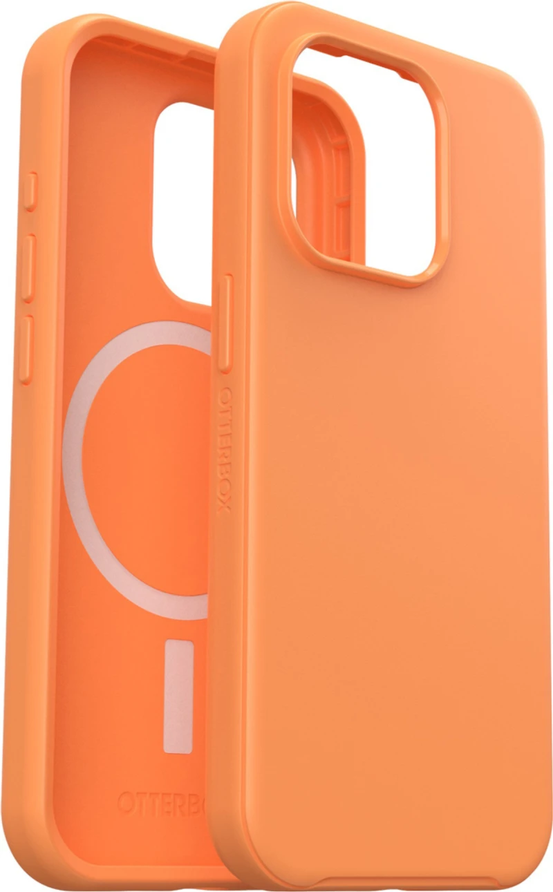iPhone 15 Pro Otterbox Symmetry w/ MagSafe Series Case - Orange (Sunstone)