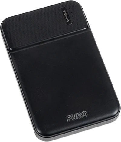 FURO 5000 Slim Power Bank - Black
