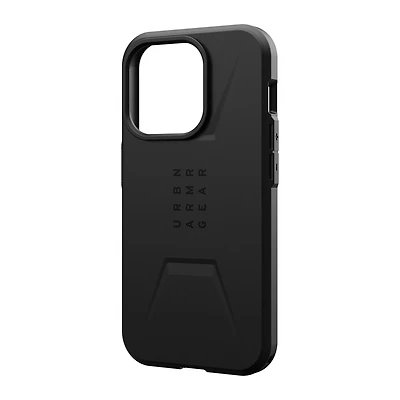 iPhone 15 Pro UAG Civilian MagSafe Case - Black