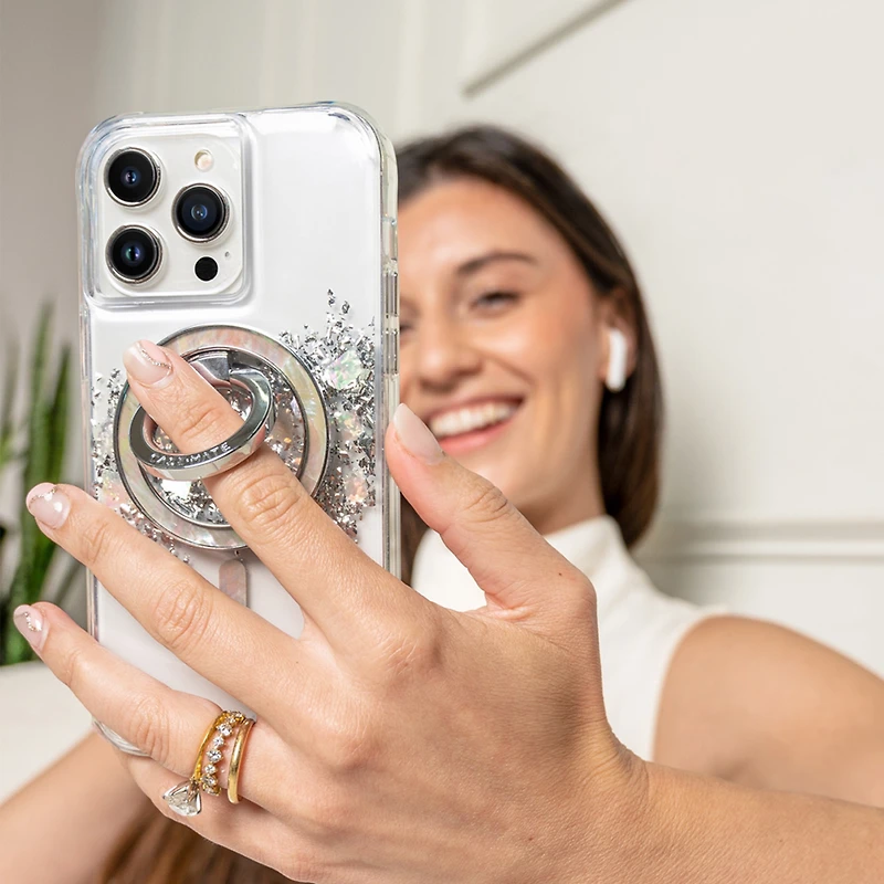 Case-mate - Magsafe Magnetic Ring Stand - Mother Of Pearl