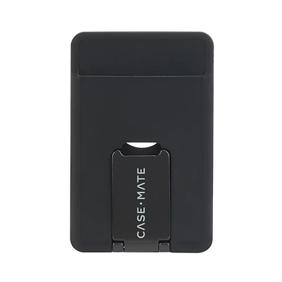 Case-Mate - Magnetic 3- in-1 Wallet Works with MagSafe - Black