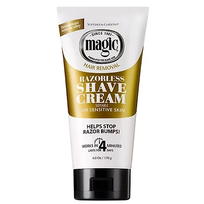 Magic Razorless Cream Shave Sensitive