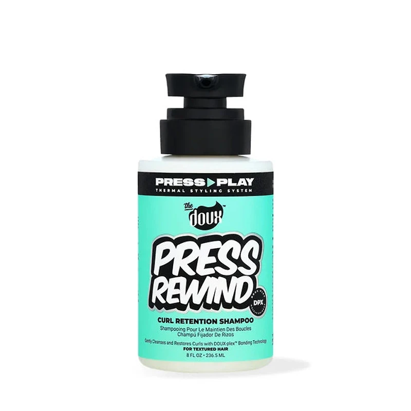 The Doux Press Rewind Curl Retention Shampoo