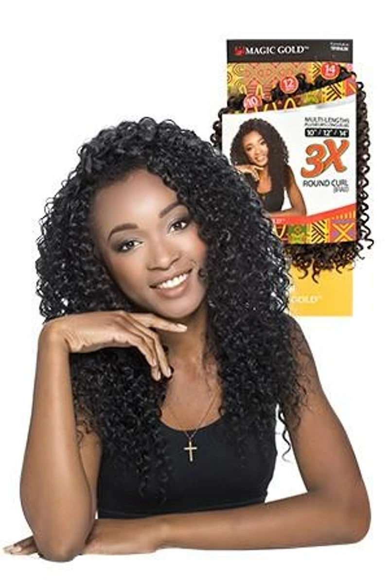 MG 3X Round Curl Braid