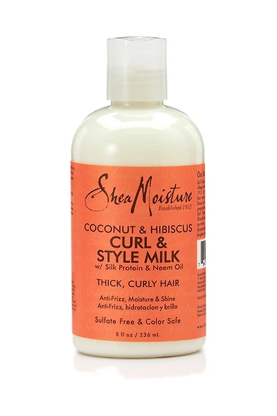 Shea Moisture Coconut & Hibiscus Curl & Style Milk