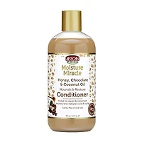 African Pride Moisture Miracle Honey, Chocolate & Coconut Oil Conditioner 12oz