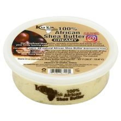 Kuza African Shea Butter Creamy White 8oz