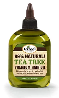 Difeel Tea Tree Natural Premium Hair Oil 8oz