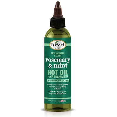 Difeel Natural Rosemary & Mint Hot Oil Hair Treatment 8oz