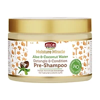 African Pride Moisture Miracle Aloe & Coconut Water Pre-Shampoo 12oz