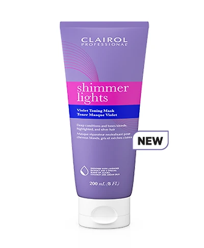 Shimmer Lights Violet Mask