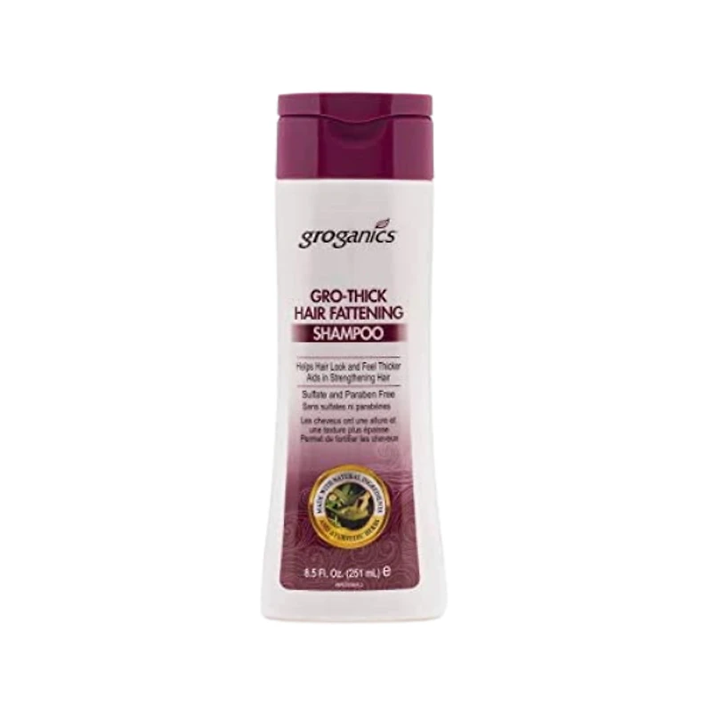 Groganics Growthick Hair Fattening Shampoo 8oz