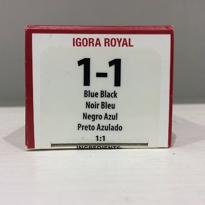 Schwarzkopf Igora Royal: 1-1 Blue Black