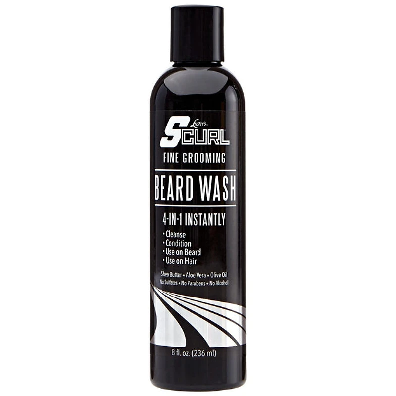 Luster's Scurl Fine Grooming Beard Wash 8oz