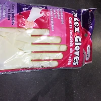 Magic Gold Latex Gloves Large