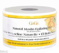 Gigi Natural Muslin Roll 3.25