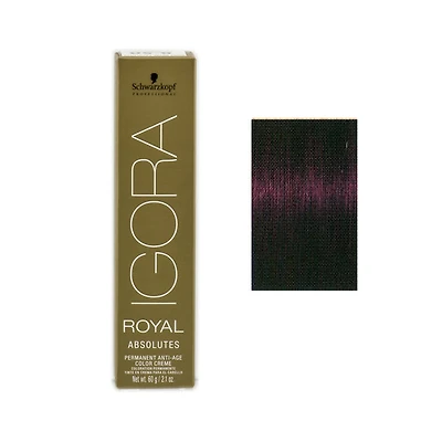 Schwarzkopf Igora Royal Absolutes: 4-90 Medium Brown Violet Natural