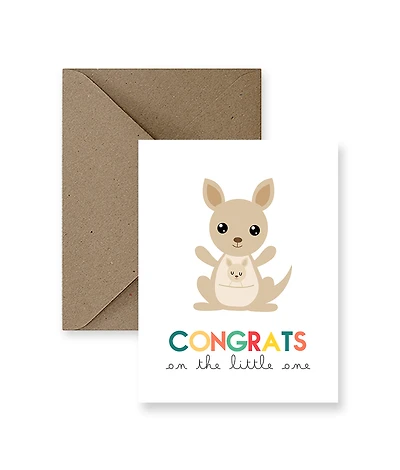Congrats On The Little One Card - IM Paper
