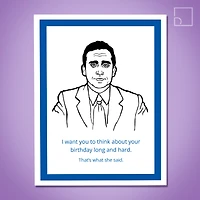 The Office Michael Card - Design Corner