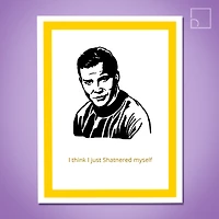 Star Trek Kirk Card - Design Corner