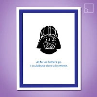 Star Wars Darth Vader Card - Design Corner