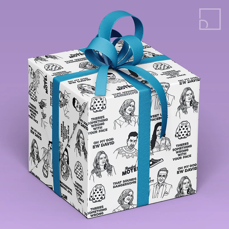 Schitts Creek Gift Wrap - Design Corner