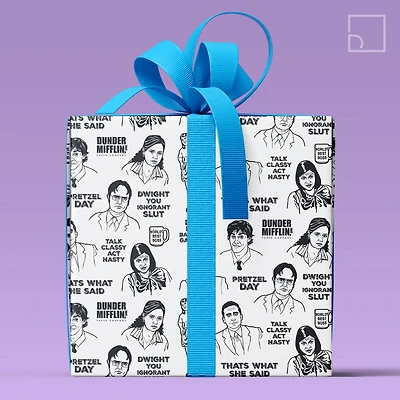 The Office Gift Wrap - Design Corner