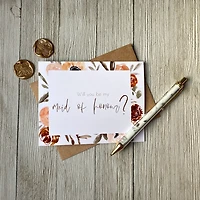 Maid of Honour Card - Loft Designs Canada