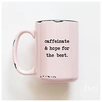 CAFFEINATE - MUG - PRAIRIE CHICK PRINTS