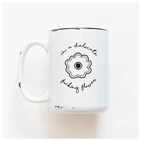 DELICATE FLOWER - MUG - PRAIRIE CHICK PRINTS