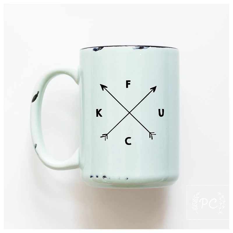 F U C K - MUG - PRAIRIE CHICK PRINTS