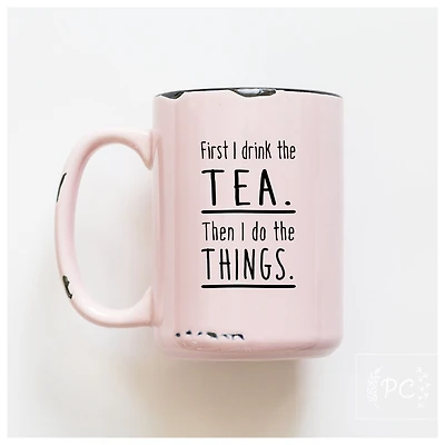 FIRST TEA - MUG - PRAIRIE CHICK PRINTS