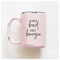 KINDA BAD KINDA BOUJEE - MUG - PRAIRIE CHICK PRINTS
