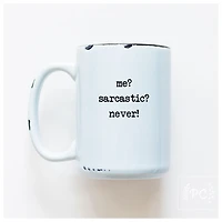 ME SARCASTIC - MUG - PRAIRIE CHICK PRINTS