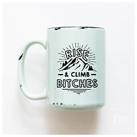 RISE AND CLIMB - MUG - PRAIRIE CHICK PRINTS