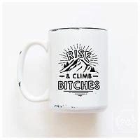 RISE AND CLIMB - MUG - PRAIRIE CHICK PRINTS