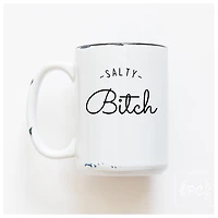 SALTY BITCH - MUG - PRAIRIE CHICK PRINTS