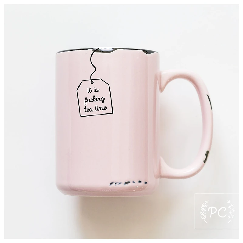 TEA TIME - MUG - PRAIRIE CHICK PRINTS