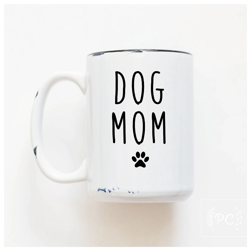 DOG MOM - MUG - PRAIRIE CHICK PRINTS