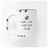 I Went Back To Bed Mug