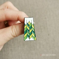 Saskatchewan Enamel Pin