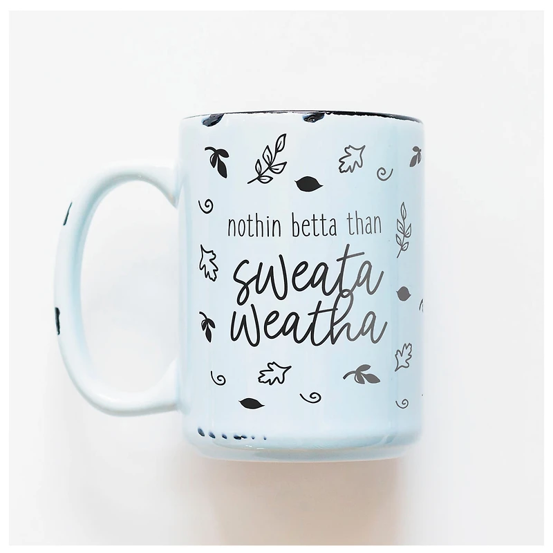 SWEATA WEATHA - MUG - PRAIRIE CHICK PRINTS